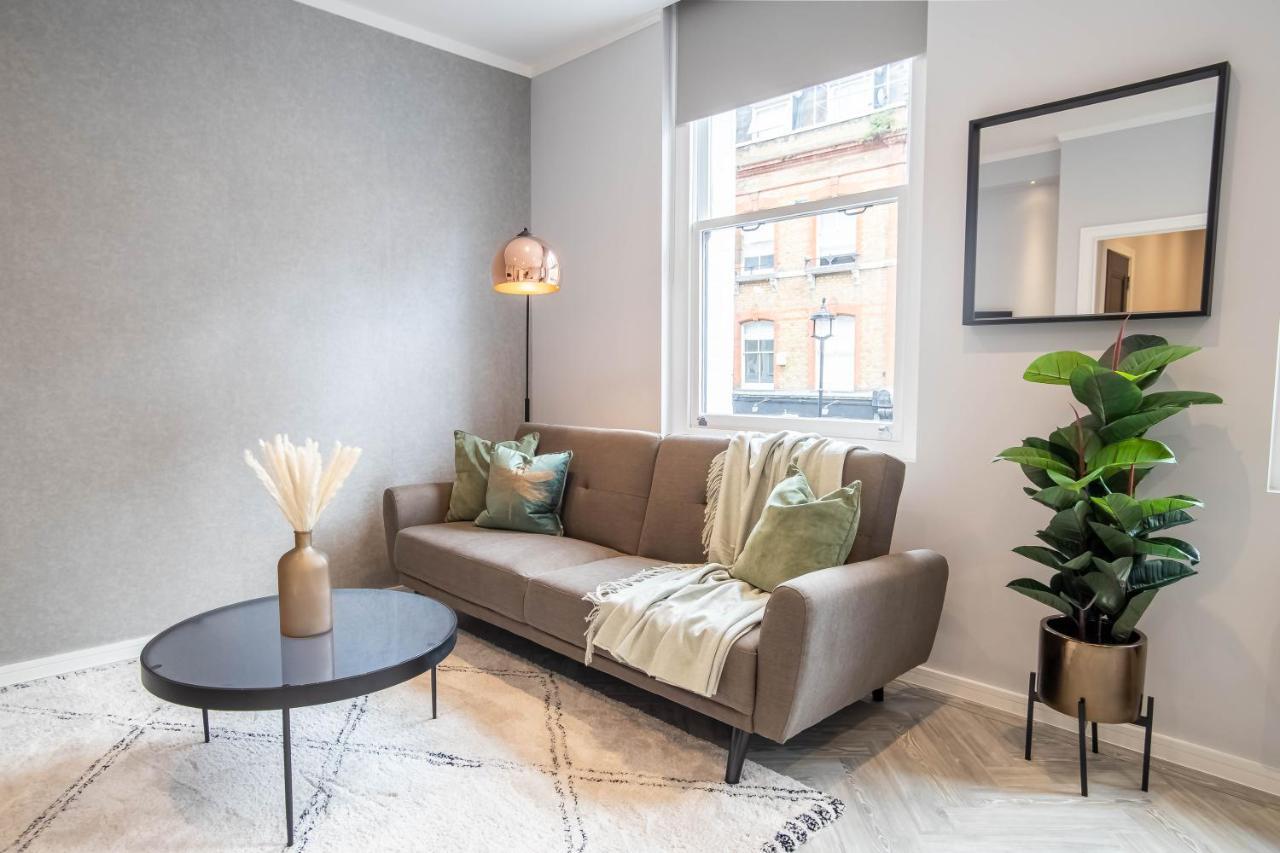 Modern & Chic One Bedroom Apartments In Fitzrovia By Sojo Stay 런던 외부 사진