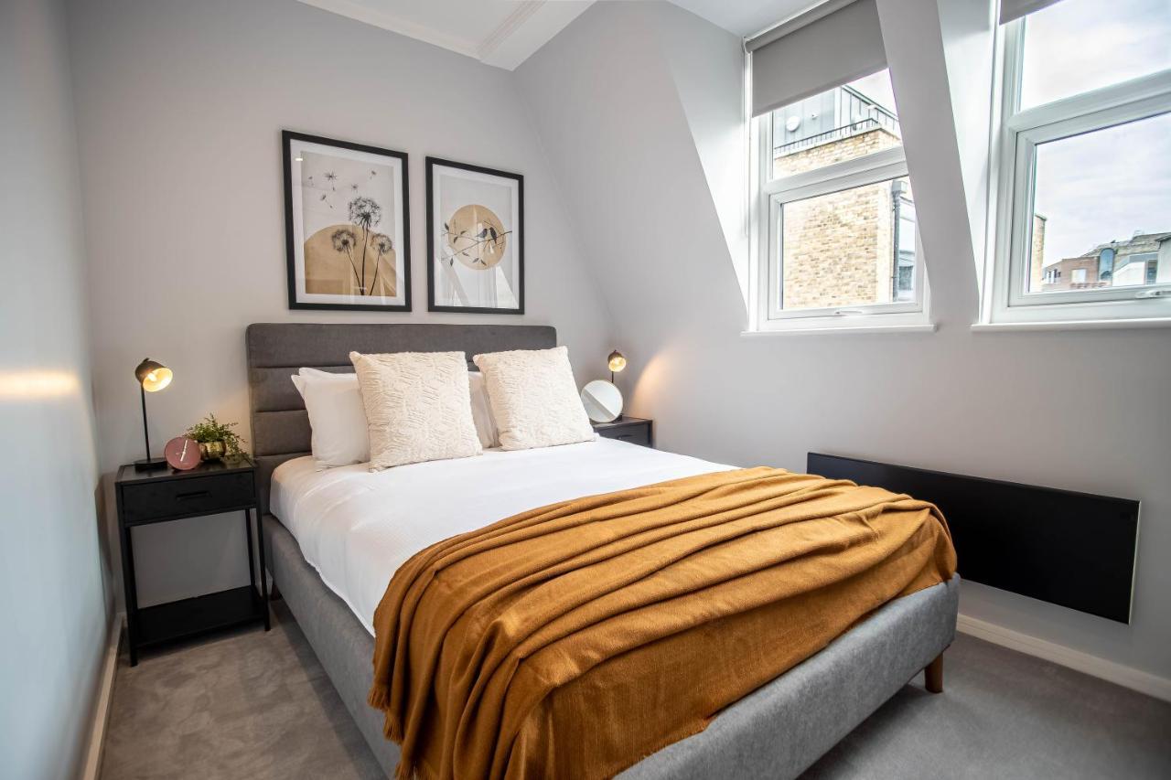 Modern & Chic One Bedroom Apartments In Fitzrovia By Sojo Stay 런던 외부 사진