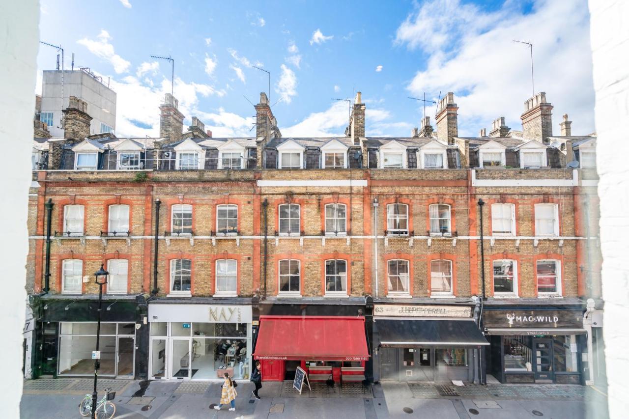 Modern & Chic One Bedroom Apartments In Fitzrovia By Sojo Stay 런던 외부 사진