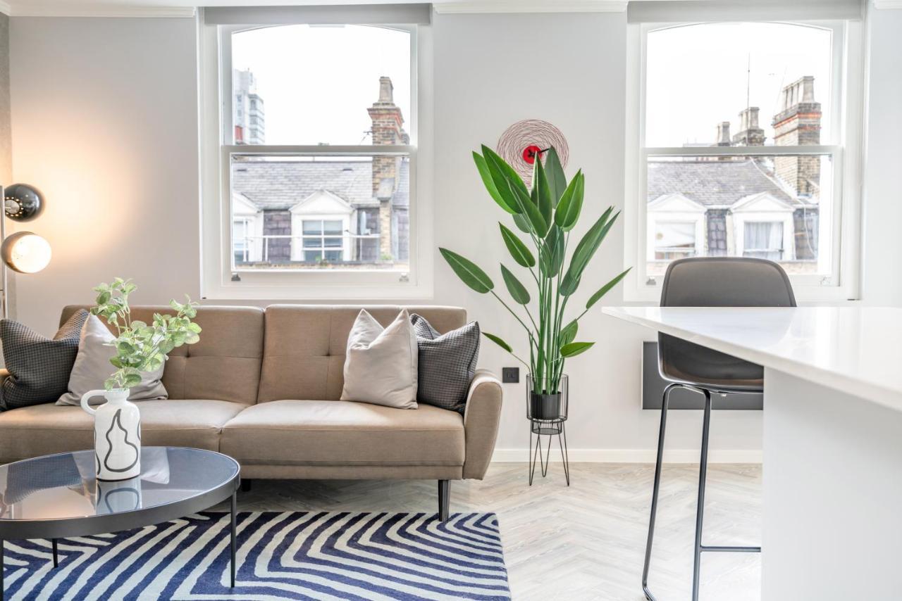 Modern & Chic One Bedroom Apartments In Fitzrovia By Sojo Stay 런던 외부 사진