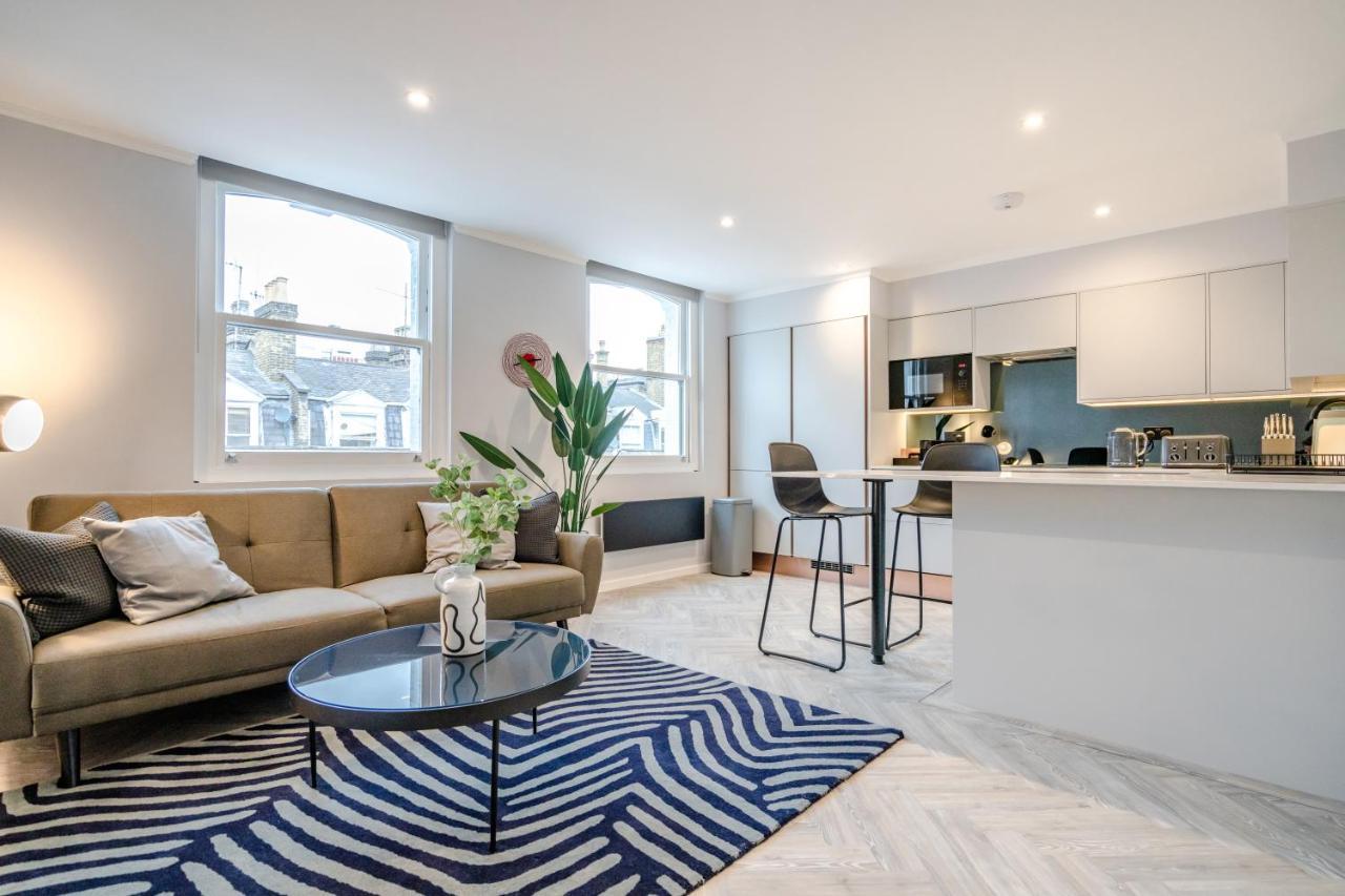 Modern & Chic One Bedroom Apartments In Fitzrovia By Sojo Stay 런던 외부 사진